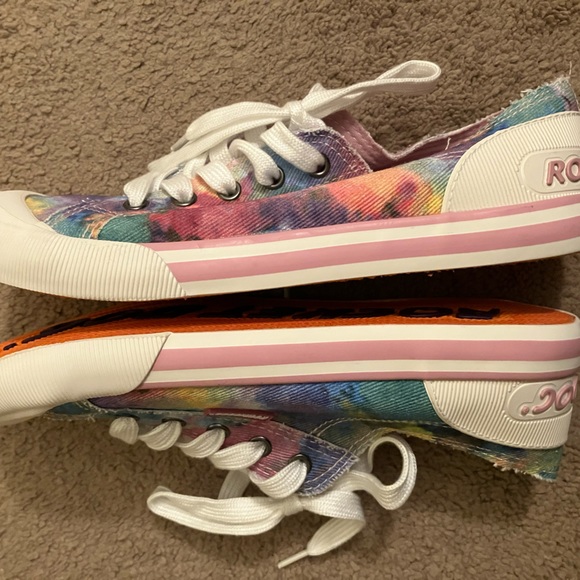 Rocket Dog Sneakers Tie Dye JAZZIN CANDY Multicolor Women’s US size 7.5 - Picture 13 of 16